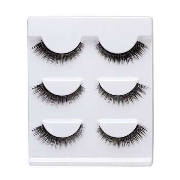 false eyelashes factory direct selling artificial fiber natural thick makeup tools 3 pairs
false eyelashes factory direct selling artificial fiber natural thick makeup tools 3 pairs