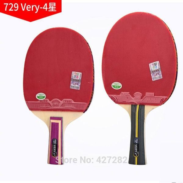 table tennis raquets original 729 finished racket very-4 fast attack with loop pong racquet pimples in for both side
table tennis raquets original 729 finished racket very-4 fast attack with loop pong racquet pimples in for both side