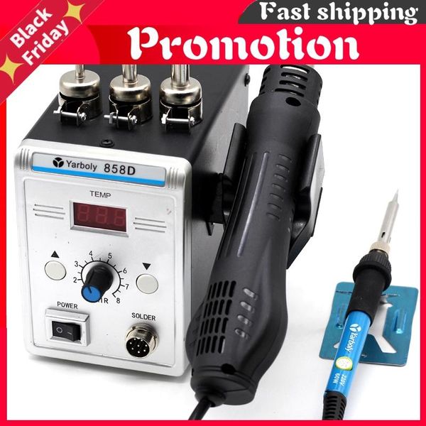 professional heat guns air gun 858d 700w bga rework solder station soldering 220v for smd smt welding repair vs 8858 858a 858
professional heat guns air gun 858d 700w bga rework solder station soldering 220v for smd smt welding repair vs 8858 858a 858