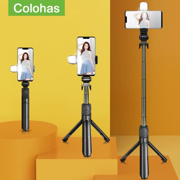 wireless bluetooth selfie stick tripod foldable mini with fill light shutter remote control for ios android smartphone monopods
wireless bluetooth selfie stick tripod foldable mini with fill light shutter remote control for ios android smartphone monopods