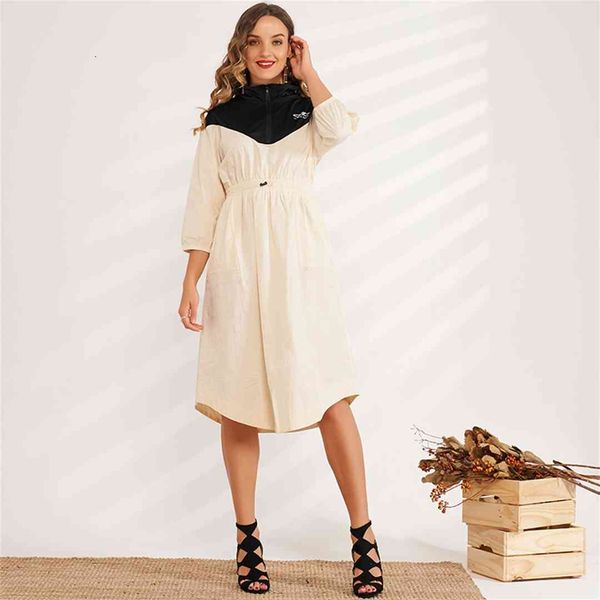 new products ladies fashion waist cramped elastic small stand-up collar zipper letter printing stitching mid-length casual women, White
new products ladies fashion waist cramped elastic small stand-up collar zipper letter printing stitching mid-length casual women, White