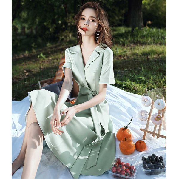 luxury evening dress french small evening dr can usually wear fashionable banquet temperament elegant green in summer is simple and generous, Black;gray
luxury evening dress french small evening dr can usually wear fashionable banquet temperament elegant green in summer is simple and generous, Black;gray