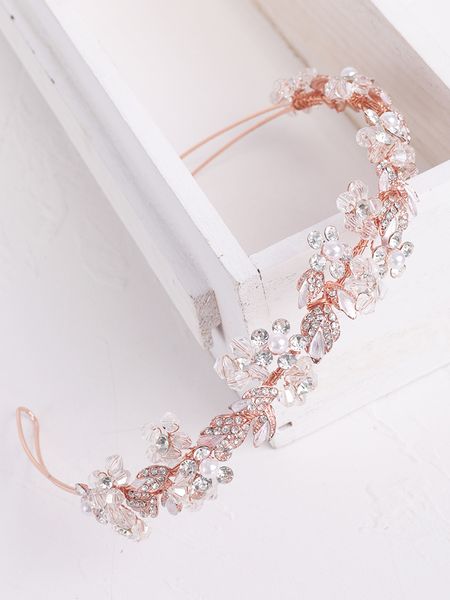 rose gold crystal bridal crown elegant women hairpiece tiara wedding headband hair accessories for bride headdress, Silver
rose gold crystal bridal crown elegant women hairpiece tiara wedding headband hair accessories for bride headdress, Silver