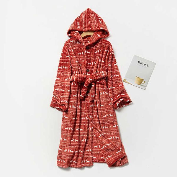 autumn and winter flannel nightgown medium length large thickened couple pajamas bathrobe spring bathrobe straight, Black;red
autumn and winter flannel nightgown medium length large thickened couple pajamas bathrobe spring bathrobe straight, Black;red