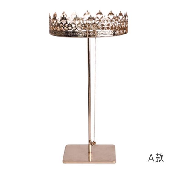 light luxury style crown necklace with earrings shelf hanger jewelry storage display stand other home decor
light luxury style crown necklace with earrings shelf hanger jewelry storage display stand other home decor