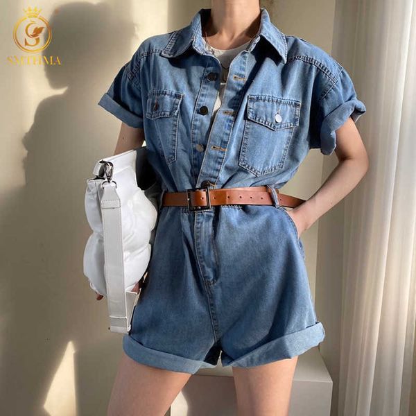 women's jumpsuits & rompers 2021 arrival fashion women casual summer jumpsuit denim short pants turn-down collor playsuits overall, Black;white
women's jumpsuits & rompers 2021 arrival fashion women casual summer jumpsuit denim short pants turn-down collor playsuits overall, Black;white