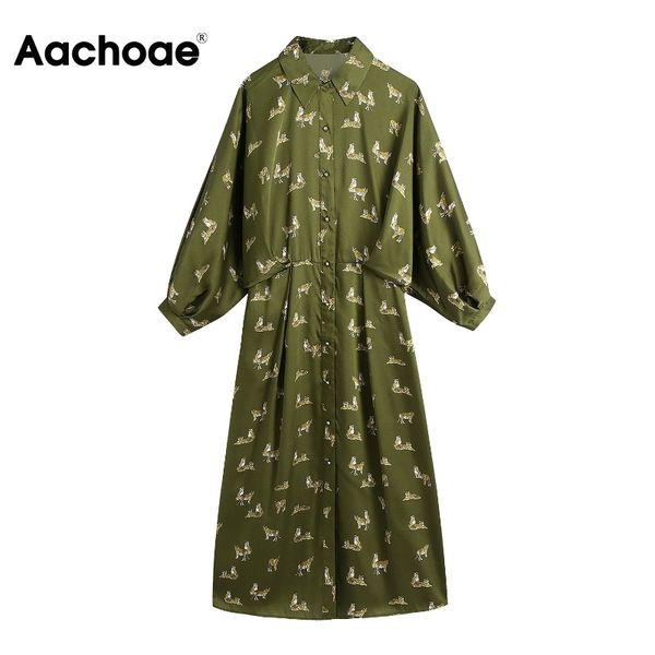 animal print shirt batwing long sleeve chic midi turn down collar office satin dress spring autumn vestido 210413, Black;gray
animal print shirt batwing long sleeve chic midi turn down collar office satin dress spring autumn vestido 210413, Black;gray