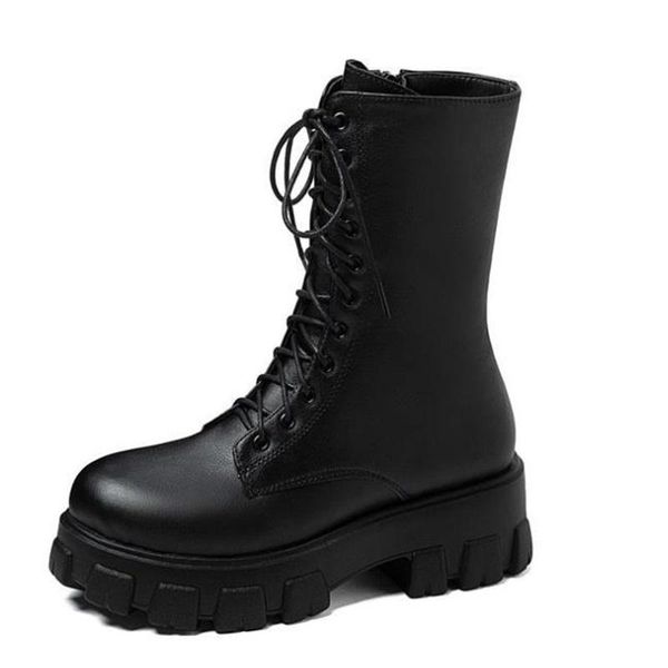 boots autumn and winter all-match thick-soled polyurethane sole round toe women's tube simple solid color viscose riding, Black
boots autumn and winter all-match thick-soled polyurethane sole round toe women's tube simple solid color viscose riding, Black