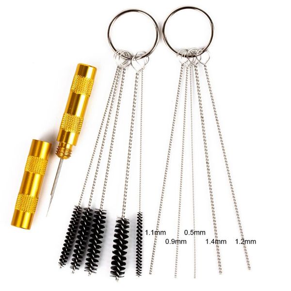 professional spray guns 11pcs airbrush gun nozzle cleaning kit 5 sizes stainless steelneedle& 5pcs brush clean tools accessories
professional spray guns 11pcs airbrush gun nozzle cleaning kit 5 sizes stainless steelneedle& 5pcs brush clean tools accessories
