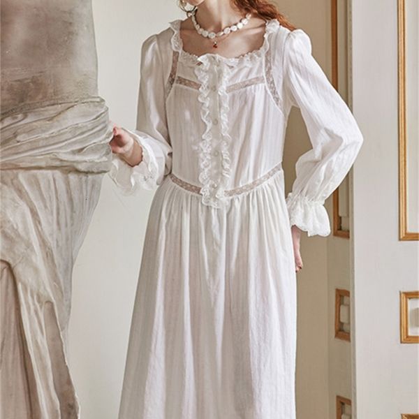 women's sleepwear nightgown elegant lady women spring autumn cotton european medieval retro style gown nlhe, Black;red
women's sleepwear nightgown elegant lady women spring autumn cotton european medieval retro style gown nlhe, Black;red