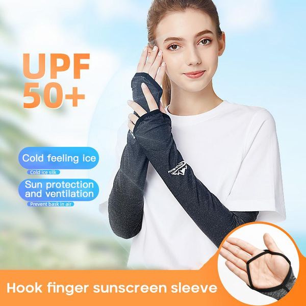 3colors ice fabric arm sleeves mangas warmers summer sports uv protection reflective sunscreen bands for running cycling driving elbow & kne, Black;gray
3colors ice fabric arm sleeves mangas warmers summer sports uv protection reflective sunscreen bands for running cycling driving elbow & kne, Black;gray
