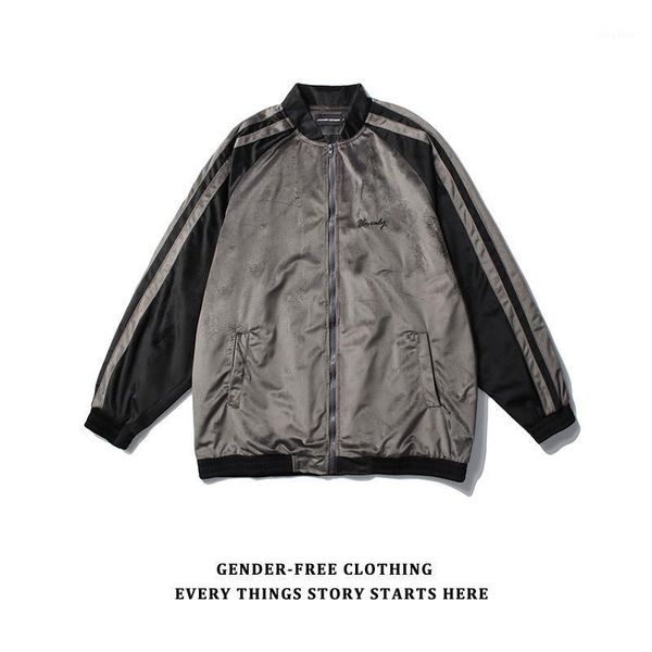 men's jackets streetwear street hip hop jacket outwear stand collar korea fashion baseball coats zipper casual, Black;brown
men's jackets streetwear street hip hop jacket outwear stand collar korea fashion baseball coats zipper casual, Black;brown