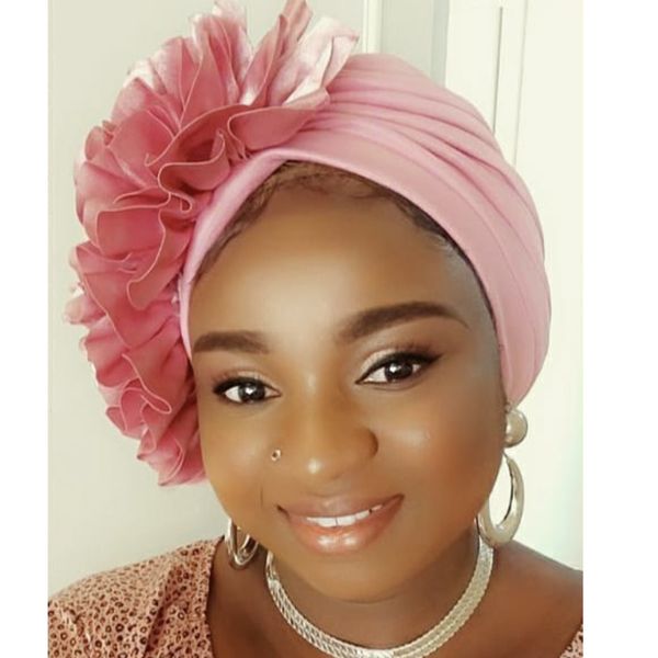 2021 fashion womens turban caps big flowers headscarf bonnet wedding party hat head wraps ready to wear hijab scarf turbante, Blue;gray
2021 fashion womens turban caps big flowers headscarf bonnet wedding party hat head wraps ready to wear hijab scarf turbante, Blue;gray