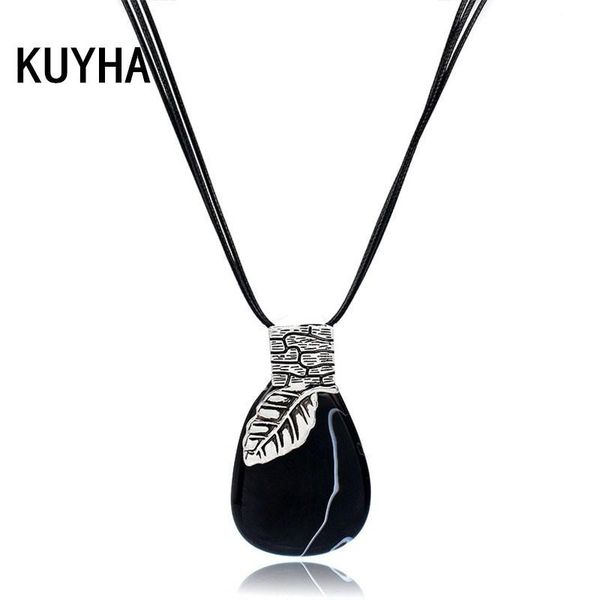pendant necklaces fashion designer black rope necklace collar simple costume jewelry for women various mujer trendy chain, Silver
pendant necklaces fashion designer black rope necklace collar simple costume jewelry for women various mujer trendy chain, Silver