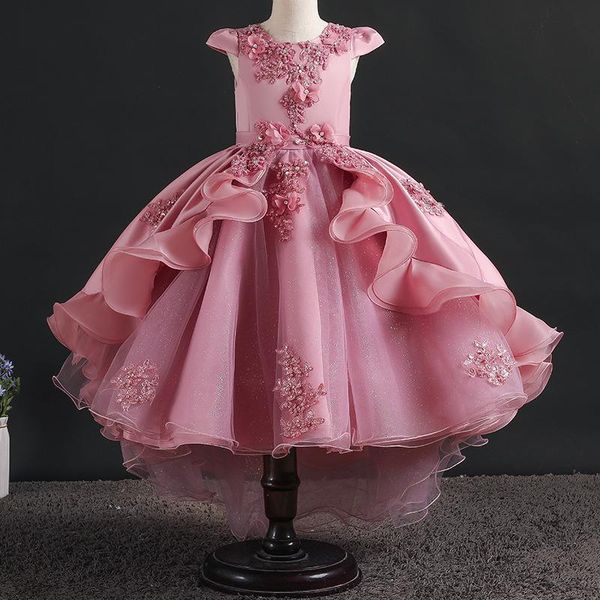 yoliyolei ruffles dovetail party girls dress 2-12 years weddings holidays frock ball gown evening princess flower girl dresses girl's, Red;yellow
yoliyolei ruffles dovetail party girls dress 2-12 years weddings holidays frock ball gown evening princess flower girl dresses girl's, Red;yellow