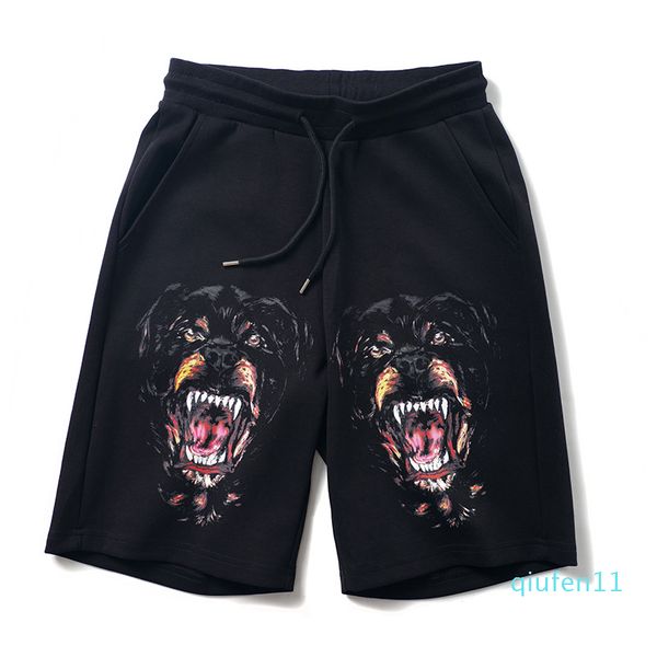 new five-point pants personality couple pants tide brand men's younger students factory, White;black
new five-point pants personality couple pants tide brand men's younger students factory, White;black