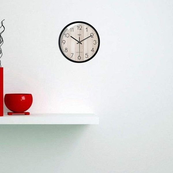 wall clocks simple mute clock round for home bedroom living room without battery (pattern w28, black metal frame with glas
wall clocks simple mute clock round for home bedroom living room without battery (pattern w28, black metal frame with glas
