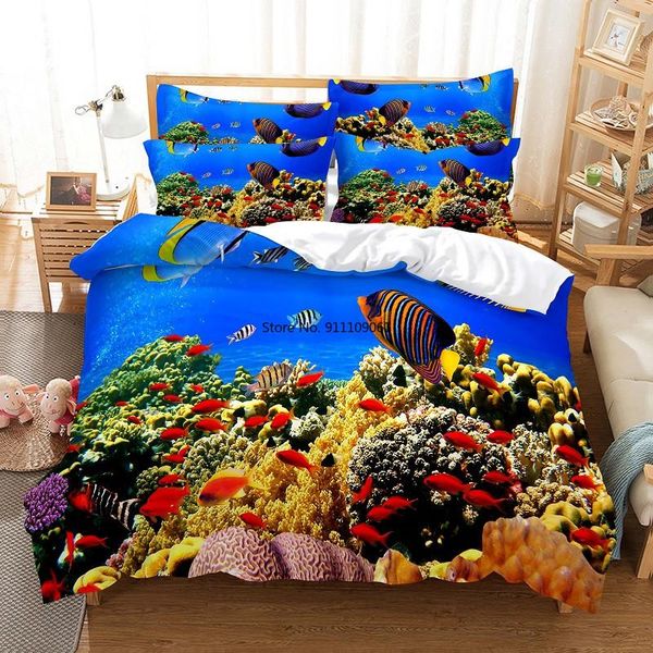 bedding sets underwater water world set duvet cover 3d marine organism digital printing bed linen size
bedding sets underwater water world set duvet cover 3d marine organism digital printing bed linen size