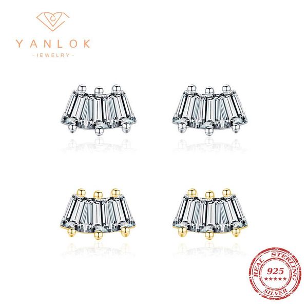 stud yanlok pure 925 sterling silver cute crown earrings for women bright clear cz wedding statement jewelry anniversary gift, Golden;silver
stud yanlok pure 925 sterling silver cute crown earrings for women bright clear cz wedding statement jewelry anniversary gift, Golden;silver