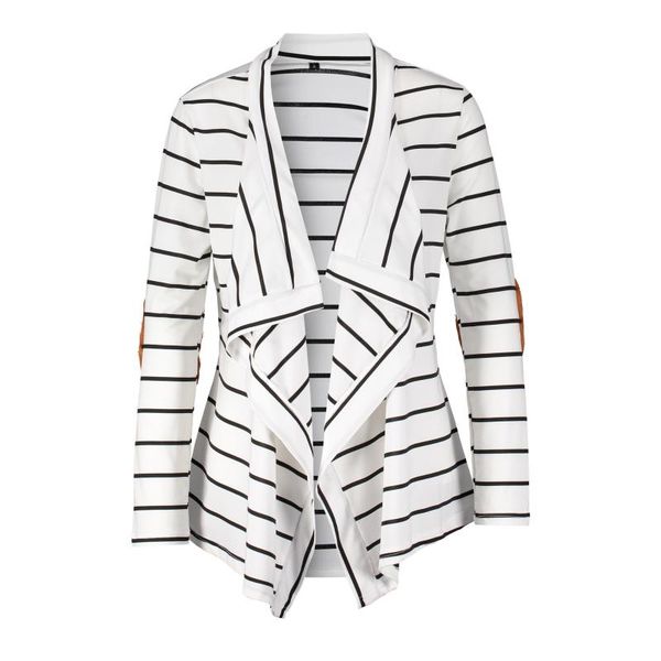 women's jackets casual slim striped open stitch woman knit coat style turn down collar long sleeve female, Black;brown
women's jackets casual slim striped open stitch woman knit coat style turn down collar long sleeve female, Black;brown
