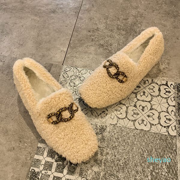 2021 spring metal buckle casual shoes female warm plush flats women shoes woman square low heels fur slip on ladies shoes 8410, Black
2021 spring metal buckle casual shoes female warm plush flats women shoes woman square low heels fur slip on ladies shoes 8410, Black