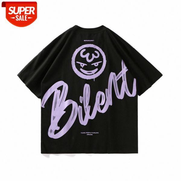 loose short-sleeved cotton smiley face print casual summer oversize young men and women t-shirt tide brand ins #on1q, White;black
loose short-sleeved cotton smiley face print casual summer oversize young men and women t-shirt tide brand ins #on1q, White;black