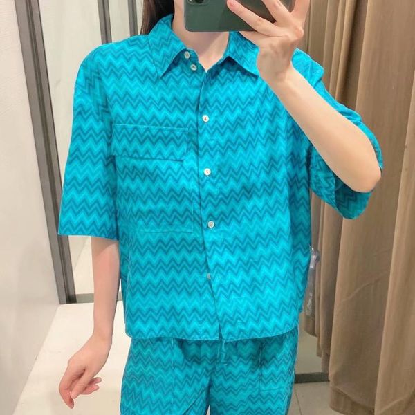 women's blouses & shirts 2021 summer women vintage green weave print chiffon drop shoulder short sleeve chic female casual loose shir, White
women's blouses & shirts 2021 summer women vintage green weave print chiffon drop shoulder short sleeve chic female casual loose shir, White