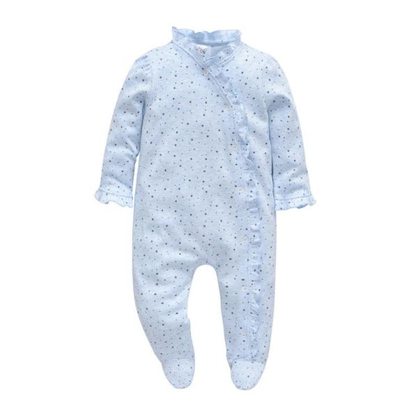 footies baby one-piece footie pajamas with button front girl cotton sleepwear outfit 0-12 months, Blue
footies baby one-piece footie pajamas with button front girl cotton sleepwear outfit 0-12 months, Blue