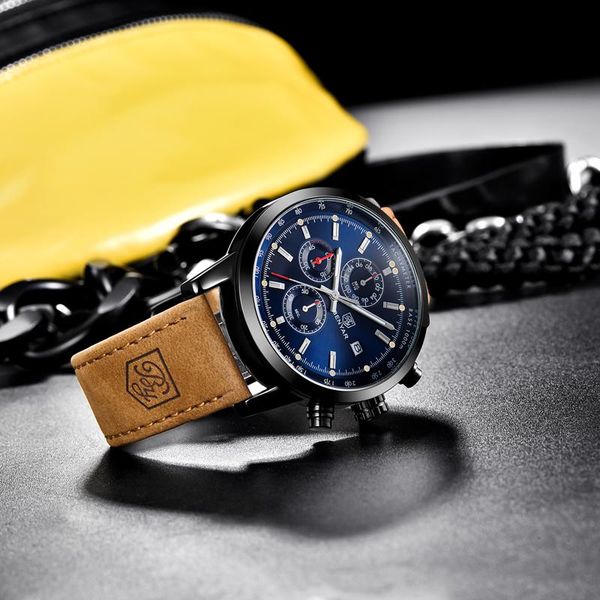 wristwatches benyar men's watches business luxury quartz watch men sport military wristwatch mens waterproof chronograph relogio mascul, Slivery;brown
wristwatches benyar men's watches business luxury quartz watch men sport military wristwatch mens waterproof chronograph relogio mascul, Slivery;brown