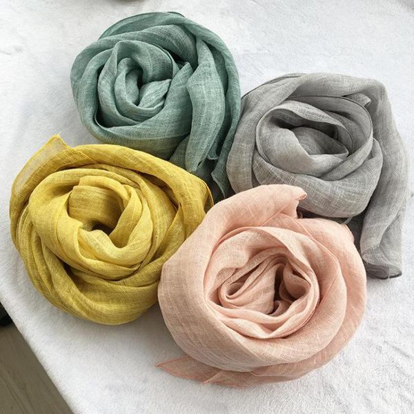 scarves style spring summer autumn winter scarf cotton and linen solid color long women's shawl fashion men, Blue;gray
scarves style spring summer autumn winter scarf cotton and linen solid color long women's shawl fashion men, Blue;gray
