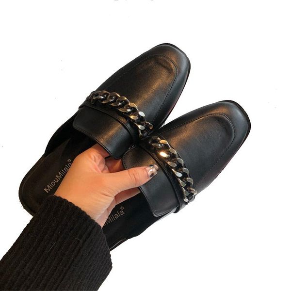 spring autumn ladies platform slippers designer outdoor mules elegant female travel sandals leisure flat snug shoes brand, Black
spring autumn ladies platform slippers designer outdoor mules elegant female travel sandals leisure flat snug shoes brand, Black