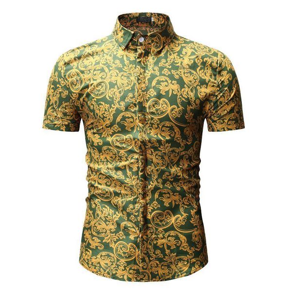 summer hawaiian shirt men casual short sleeve flower blouse clothes mens dress shirts slim black red green men's, White;black
summer hawaiian shirt men casual short sleeve flower blouse clothes mens dress shirts slim black red green men's, White;black