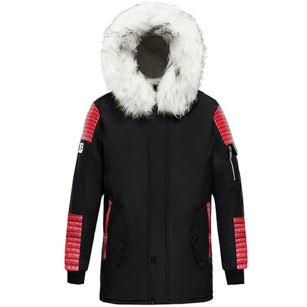 men's down & parkas winter jackets of warm thick men long casual male parka with hood more veet leather jacket parkas size ue, Black
men's down & parkas winter jackets of warm thick men long casual male parka with hood more veet leather jacket parkas size ue, Black