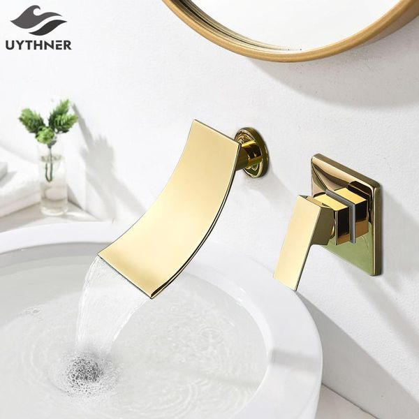 gold/black waterfall basin faucet wall mounted for bathroom faucets bath sink tap bathtub and cold water mixer shower sets
gold/black waterfall basin faucet wall mounted for bathroom faucets bath sink tap bathtub and cold water mixer shower sets