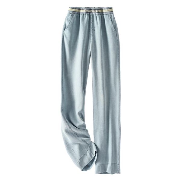 women's jeans shuchan high waist tencel/lyocell full length straight leg elastic fashion vintage clothes womens clothing, Blue
women's jeans shuchan high waist tencel/lyocell full length straight leg elastic fashion vintage clothes womens clothing, Blue