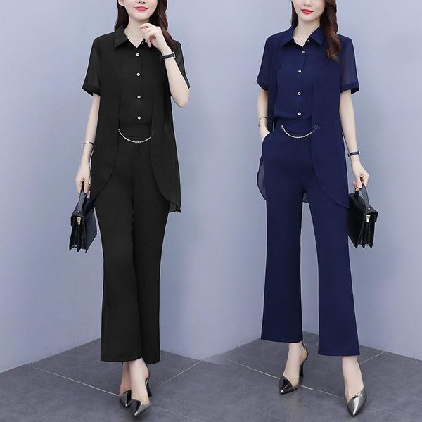 women's two piece pants shirt and set for women outfit 2021 spring summer korean fashion suit slim wide-leg trousers professional zh132, White
women's two piece pants shirt and set for women outfit 2021 spring summer korean fashion suit slim wide-leg trousers professional zh132, White