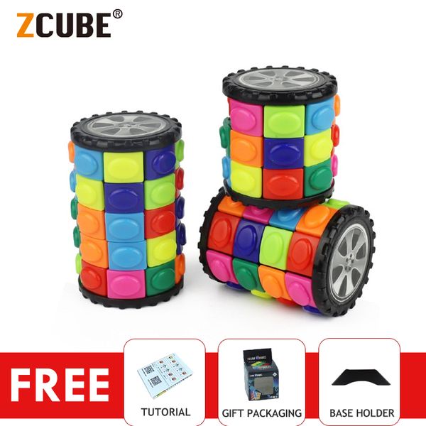

3x3x3 4x4x4 5x5x5 Cylinder Magic Cube Rotate Slide Babylon Tower Stress Cube Puzzle Cylinder Sliding Puzzle Sensory Toy