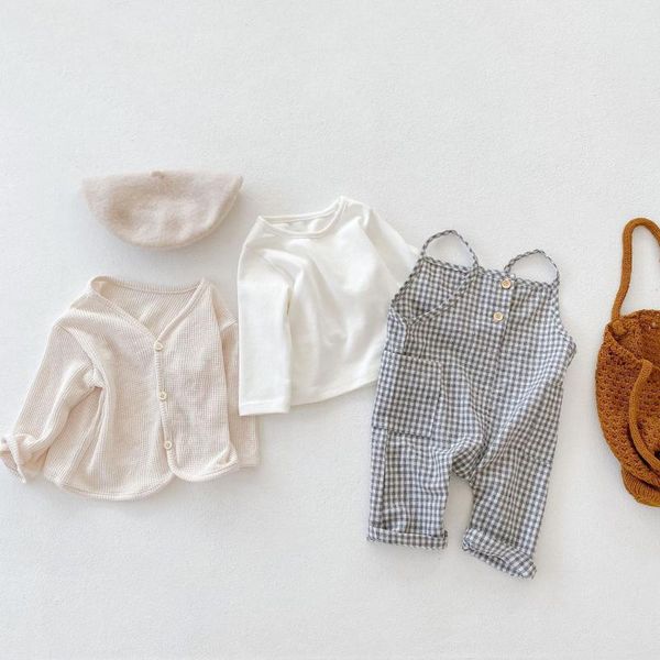 jumpsuits vintage baby rompers soft linen cotton infant girls breathable shirt spring fall born boys plaid jumpsuit toddler clothes, Blue
jumpsuits vintage baby rompers soft linen cotton infant girls breathable shirt spring fall born boys plaid jumpsuit toddler clothes, Blue
