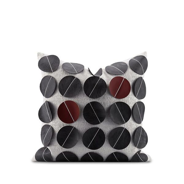 cushion/decorative pillow cushion red and black rough texture leather appliqué embroidered throw pillowcase decorative cushions for bedroom
cushion/decorative pillow cushion red and black rough texture leather appliqué embroidered throw pillowcase decorative cushions for bedroom