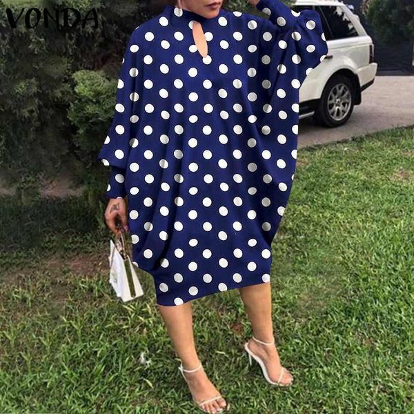 casual dresses spring sundress women vintage hollow polka dot printed long sleeve dress vonda 2021 elegant midi vestido robe oversized, Black;gray
casual dresses spring sundress women vintage hollow polka dot printed long sleeve dress vonda 2021 elegant midi vestido robe oversized, Black;gray