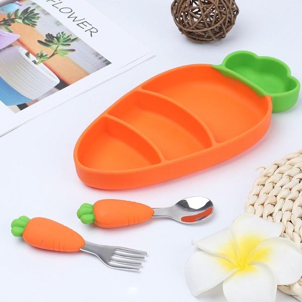 koppar, diskredskap t5ec 3pcs silikon baby tecknad bordsredskap sätta barn barn foder tallrik träning skål skedgaffel
koppar, diskredskap t5ec 3pcs silikon baby tecknad bordsredskap sätta barn barn foder tallrik träning skål skedgaffel