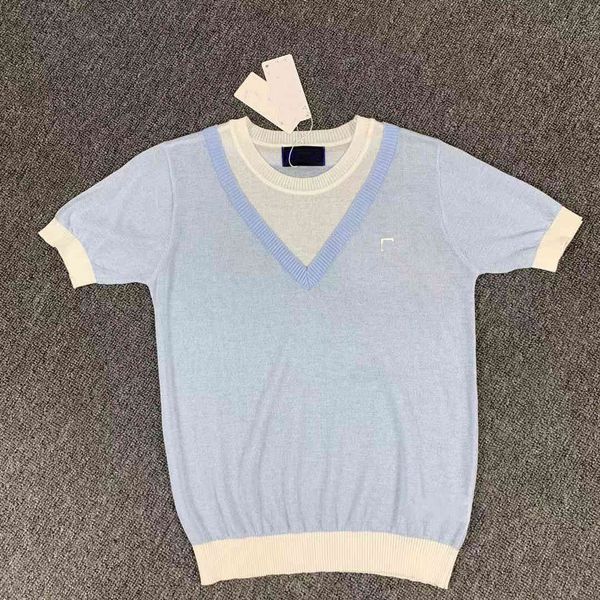 gao yuanyuan's same f family shirt 2021 summer new fake two piece short sleeve knitting for women, White
gao yuanyuan's same f family shirt 2021 summer new fake two piece short sleeve knitting for women, White