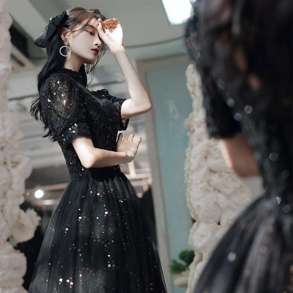 ethnic clothing women black exquisite sequins beading party dress 2021 long a-line tulle prom dresses princess evening gowns, Red
ethnic clothing women black exquisite sequins beading party dress 2021 long a-line tulle prom dresses princess evening gowns, Red