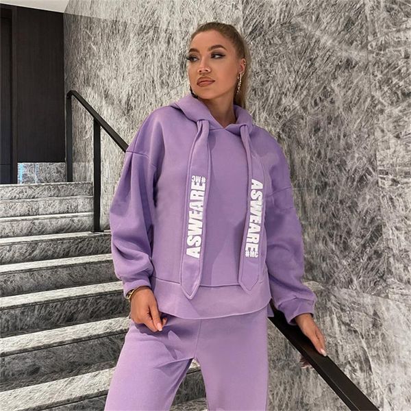 women's two piece pants tracksuit set autumn winter letter printed sweater trousers casual suits sports sweatpants sets, White
women's two piece pants tracksuit set autumn winter letter printed sweater trousers casual suits sports sweatpants sets, White