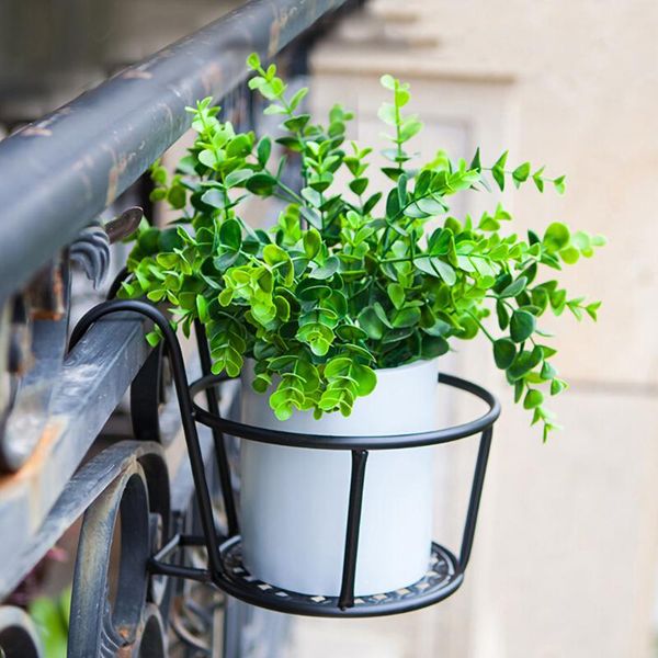 1pc iron art hanging baskets flower pot balcony plant round racks railing fence outdoor window bonsai stand decoration planters & pots
1pc iron art hanging baskets flower pot balcony plant round racks railing fence outdoor window bonsai stand decoration planters & pots