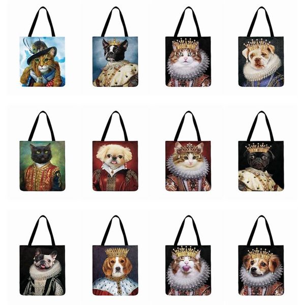shopping bags foldable bag retro royal cat printed ladies casual tote shoulder women purse reusable beach
shopping bags foldable bag retro royal cat printed ladies casual tote shoulder women purse reusable beach