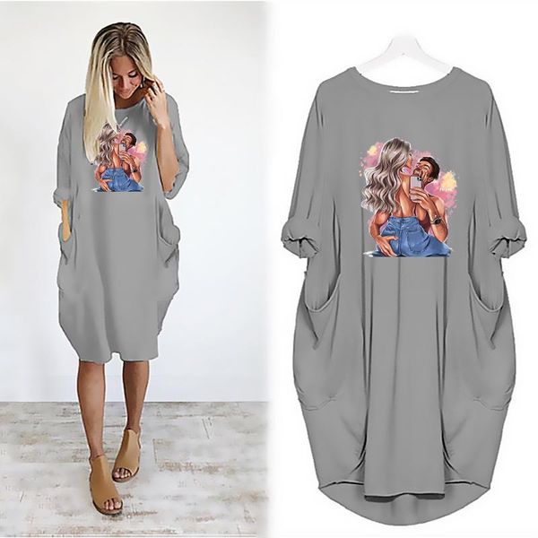 casual dresses long sleeve women midi 2021 loose dress beach autumn robe femme cartoon lovers print pocket party vestidos female, Black;gray
casual dresses long sleeve women midi 2021 loose dress beach autumn robe femme cartoon lovers print pocket party vestidos female, Black;gray