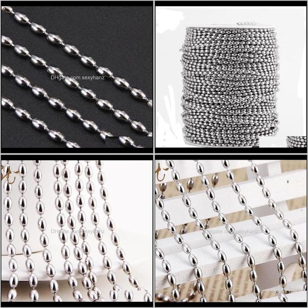 & pendants jewelry50/100pcs dia 1dot5/2/2dot4mm beaded ball stainless steel chain bulk chains for necklaces jewelry making supplies1 drop de, Silver
& pendants jewelry50/100pcs dia 1dot5/2/2dot4mm beaded ball stainless steel chain bulk chains for necklaces jewelry making supplies1 drop de, Silver