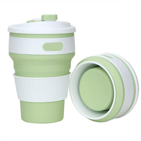 mugs opvouwbare siliconen cup draagbare telescopische drinken inklapbare koffie multifunctionele silica 
mugs opvouwbare siliconen cup draagbare telescopische drinken inklapbare koffie multifunctionele silica