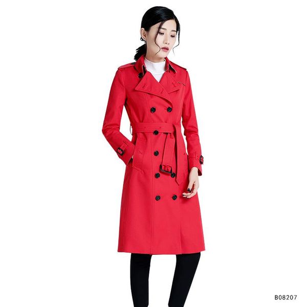 women's trench coats 2021 autumn winter fashion women windbreaker long slim outwear black coat for with belt high quality, Tan;black
women's trench coats 2021 autumn winter fashion women windbreaker long slim outwear black coat for with belt high quality, Tan;black